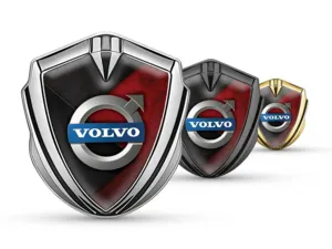 Volvo Abzeichen Selbstklebend Limitierter Stil Schicker Rand
